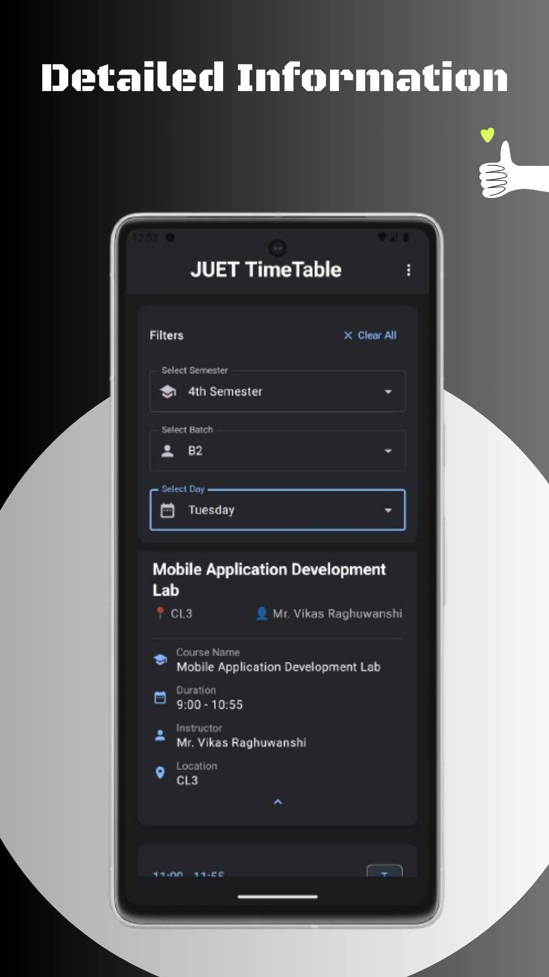 TimeTable Screenshot 4